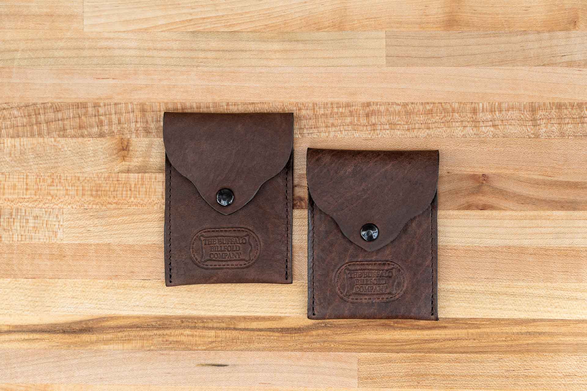 Leather Business Card Holder H Logo  University of Hawai'i Manoa Bookstore