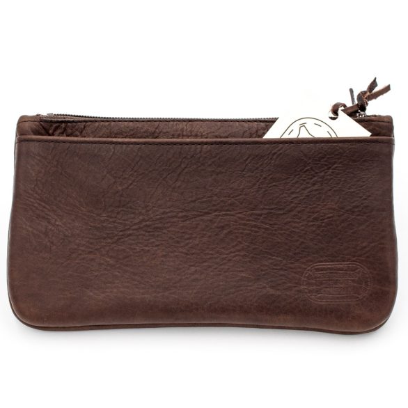 Buffalo Leather Zipper Pouch | Buffalo Billfold Company