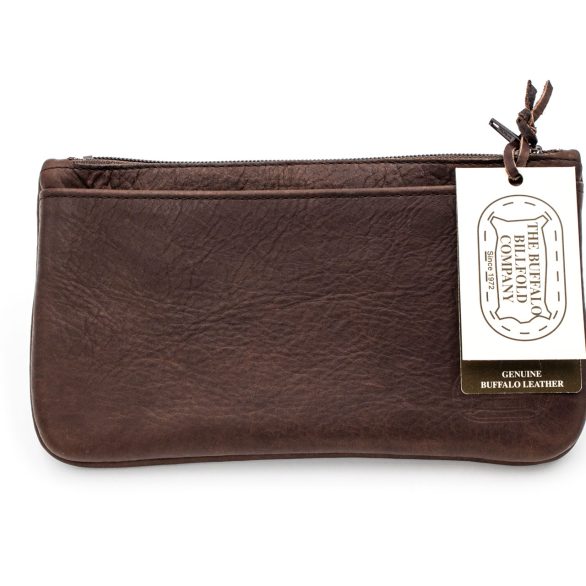 Leather Zipper Pouch | Buffalo Billfold Company