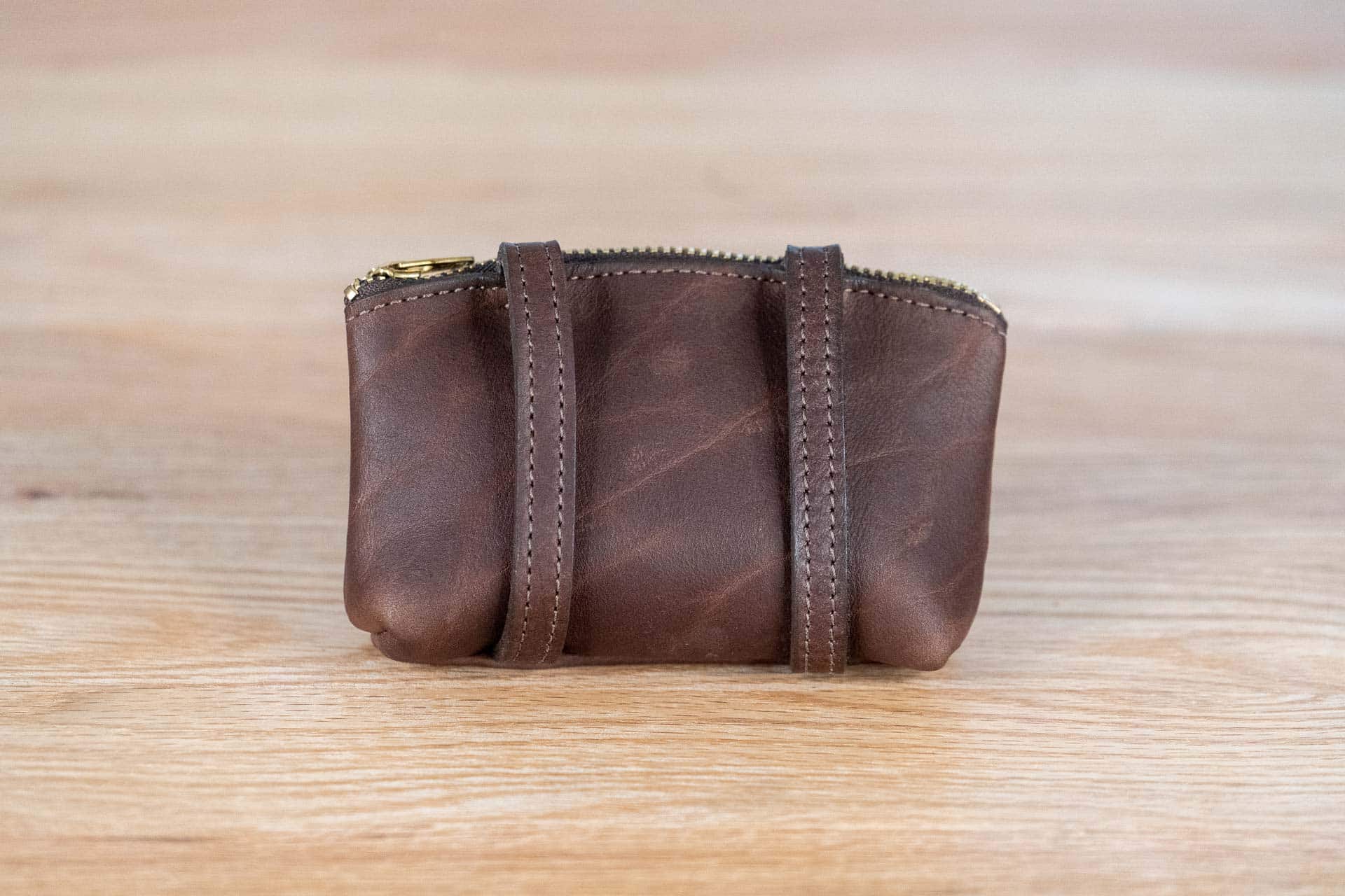 Leather Wallet Belt Pouch Small Clip Case EDC Everyday Carry 