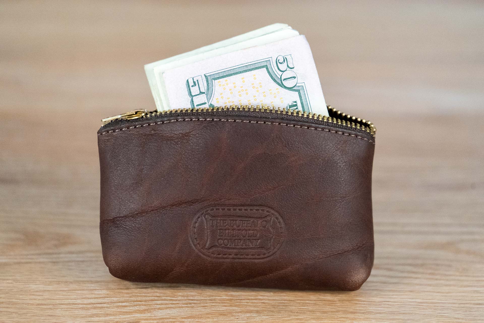 Buffalo Leather Belt Pouch - Made in USA