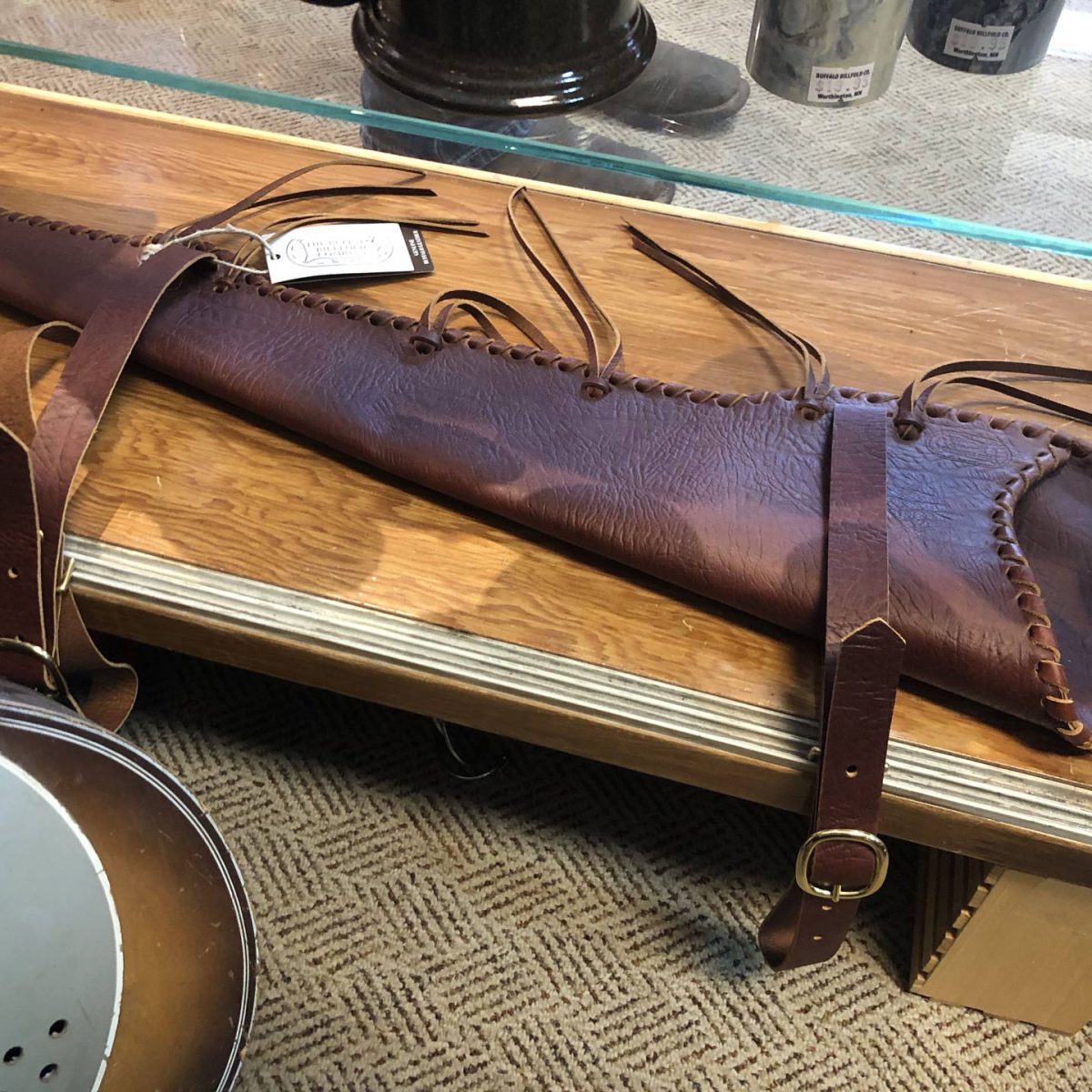 Leather Rifle Scabbard - Made in USA | Buffalo Billfold Company