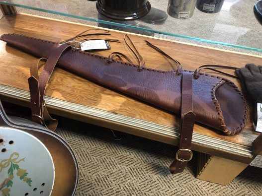 Buffalo Leather Rifle Scabbard