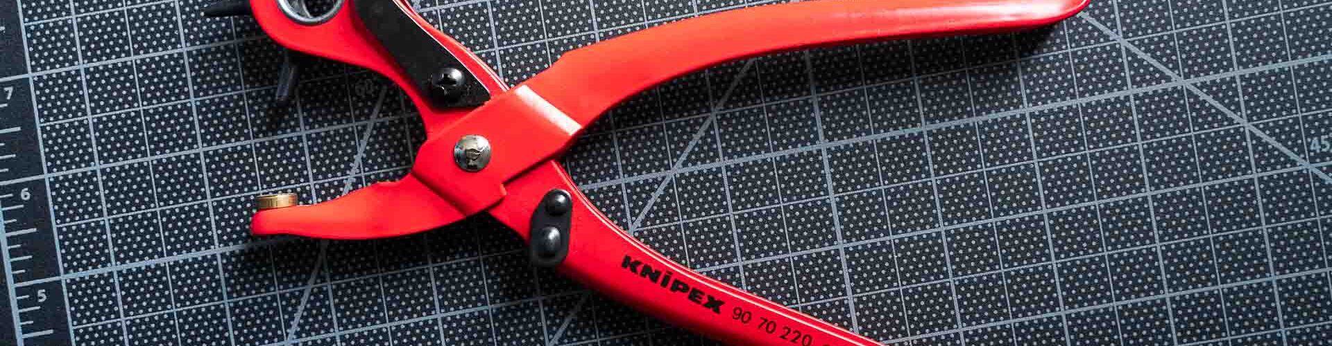 Rotary Leather Hole Punch - Knipex