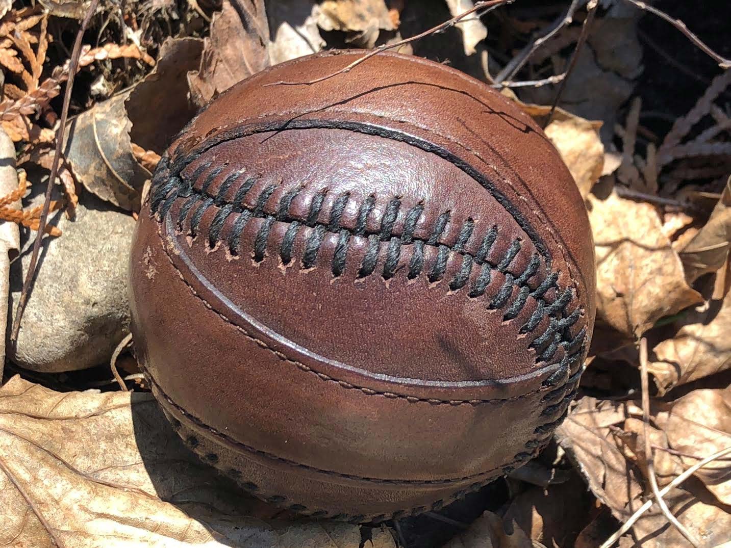 Leather Baseball Kit - Handmade Leather Baseball - Made in USA