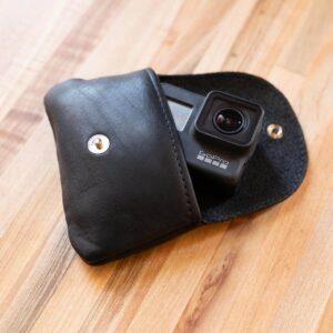 GoPro Hero - Handmade Black Leather Case