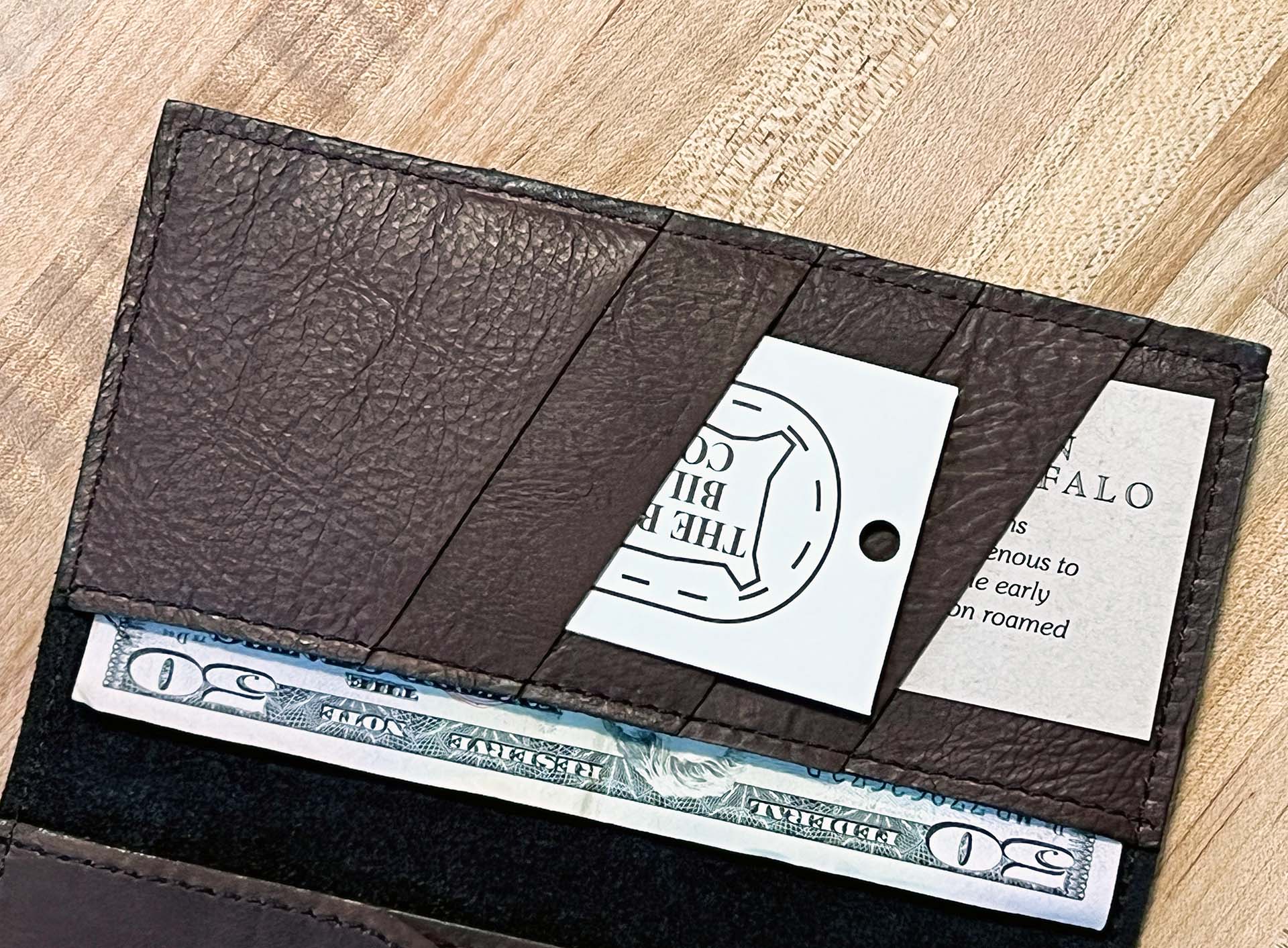 Cowboy Leather Wallet - Bill Slot