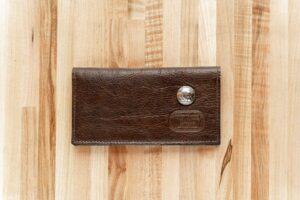 Cowboy Leather Wallet - Handmade - Made In Usa