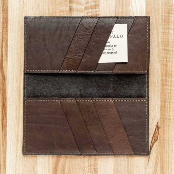 Cowboy Leather Wallet - Inside Credit Card Pockets and Bill Slots