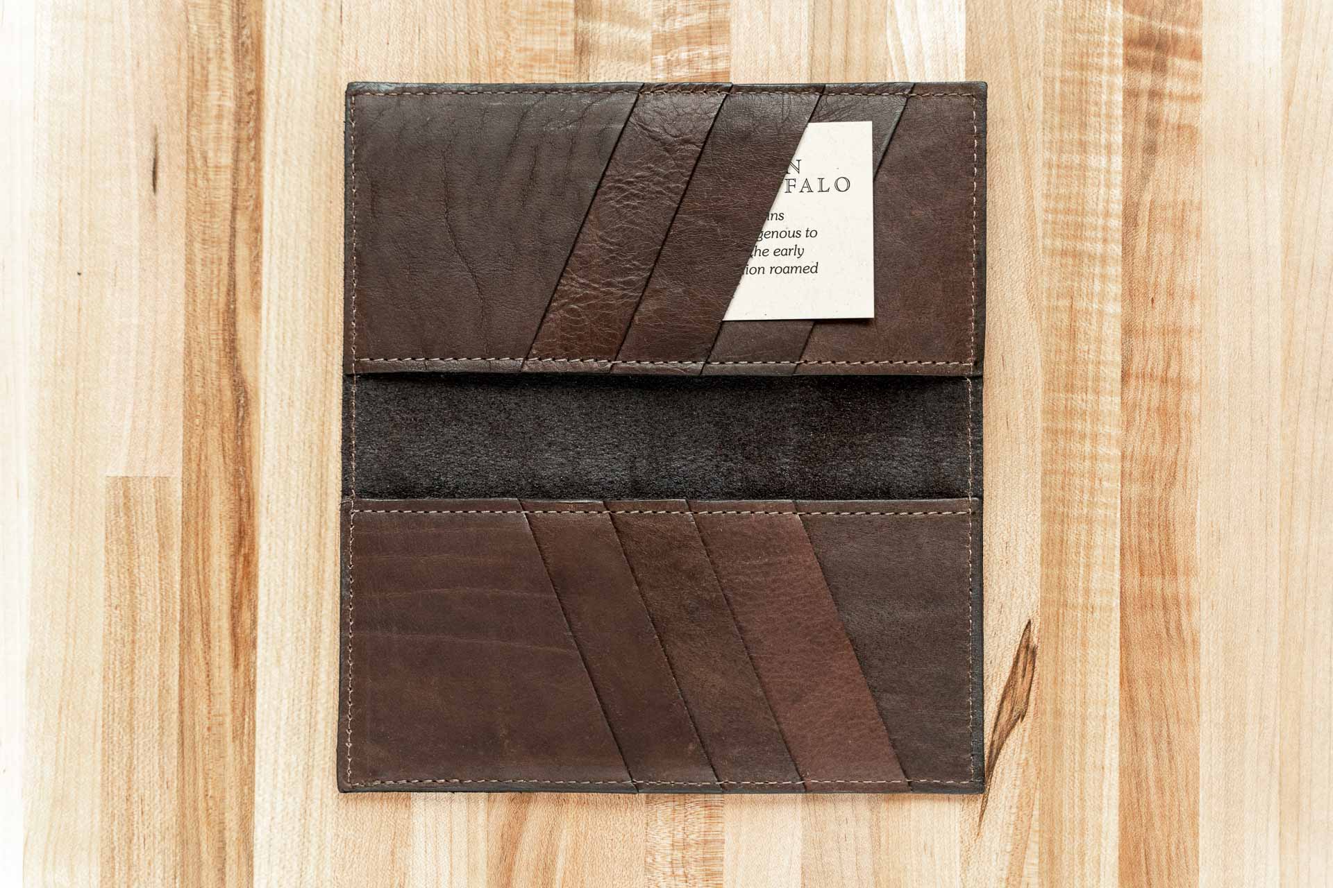 Leather Credit Card Wallet - Handmade Men's Wallets