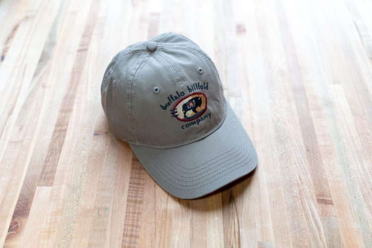 Strapback Hat - Tan - Buffalo Billfold Company