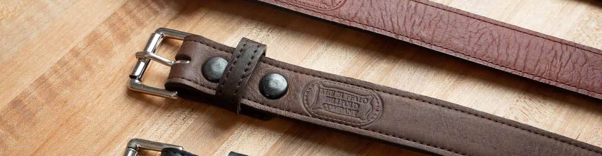 Leather Belts - Made in USA