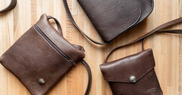Dakota Purse - Buffalo Leather - Made in USA