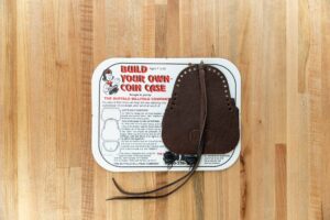 Leather Coin Pouch Diy Kit - Made In Usa