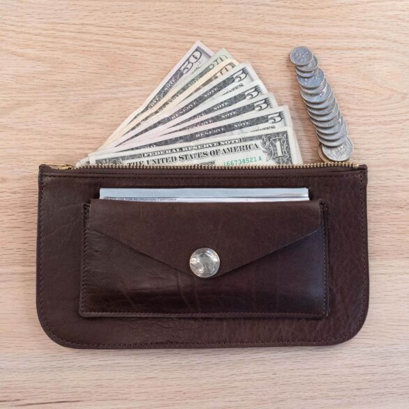 Leather Money Bag