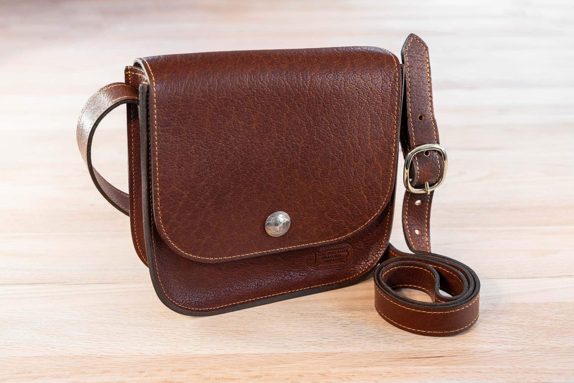 Bisonette Buffalo Leather Purse Buffalo Billfold Company