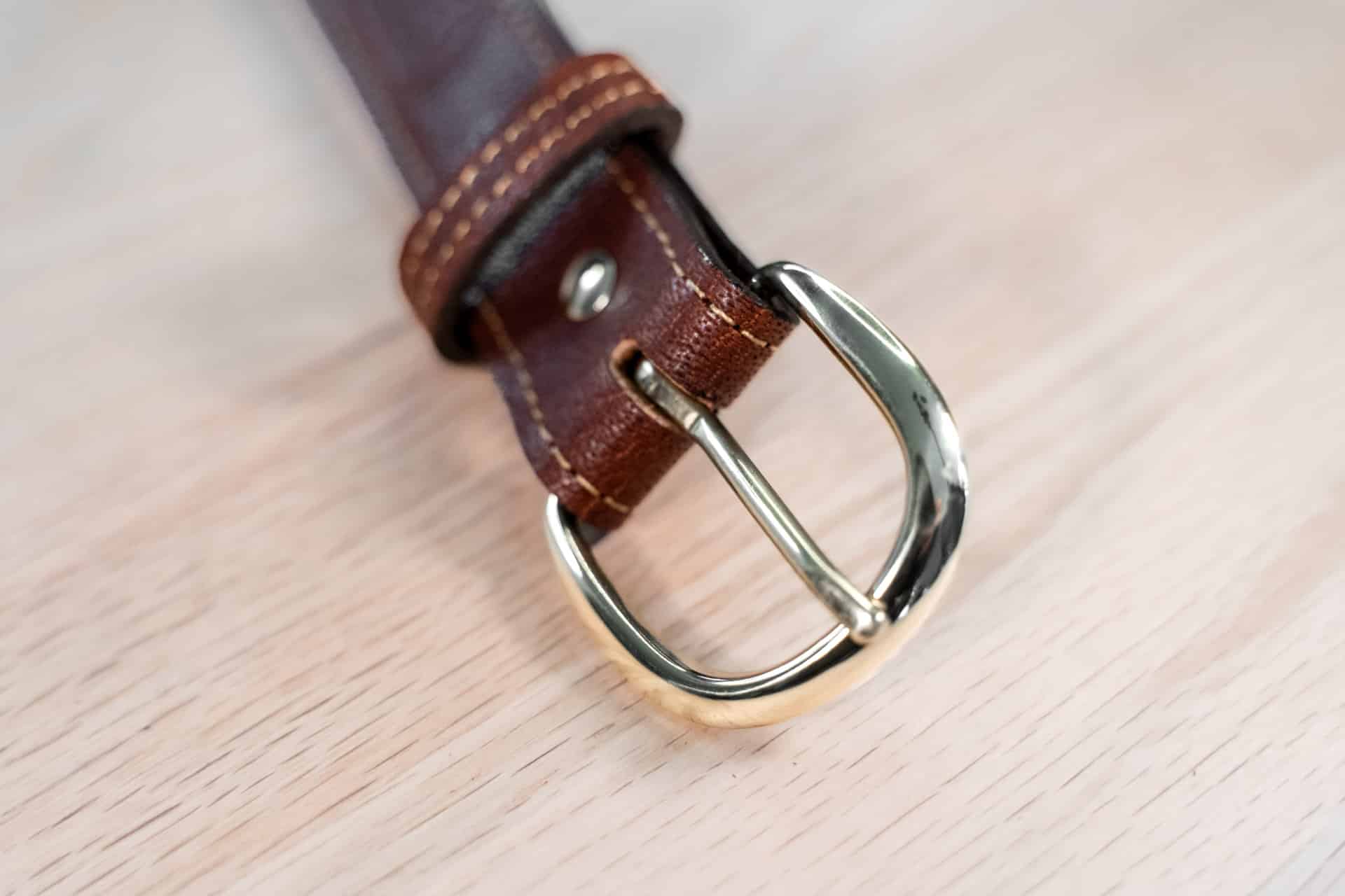 Chestnut Brown Elastic Belt