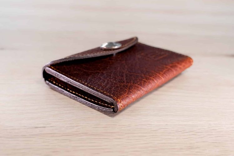 Profile view of the Women's Mini Wallet