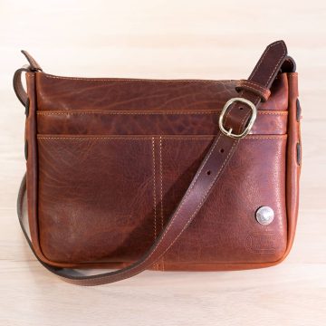 Dakota Bag - Red Leather Purse - Made In Usa