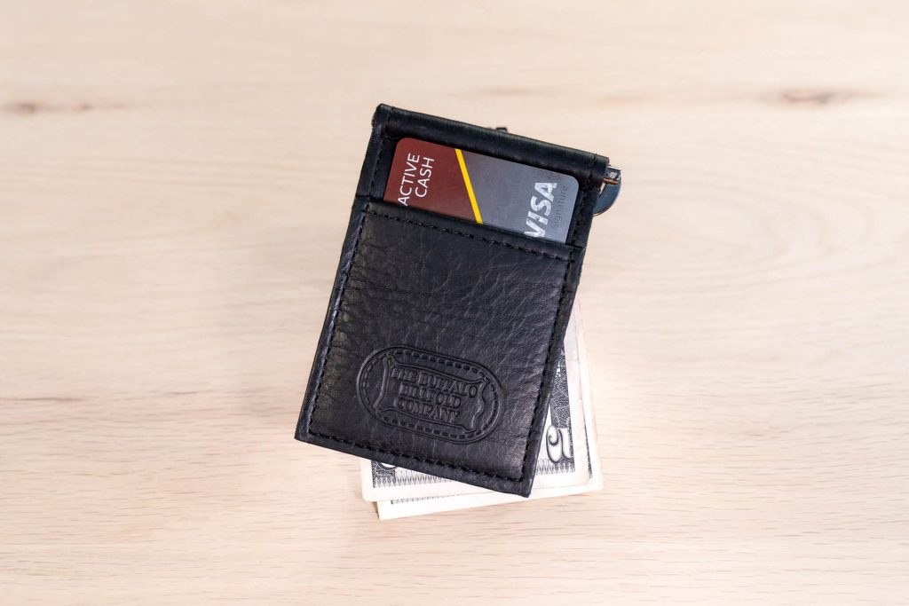 Leather Money Clip and Credit Card Holder – Moonshine Leather Company