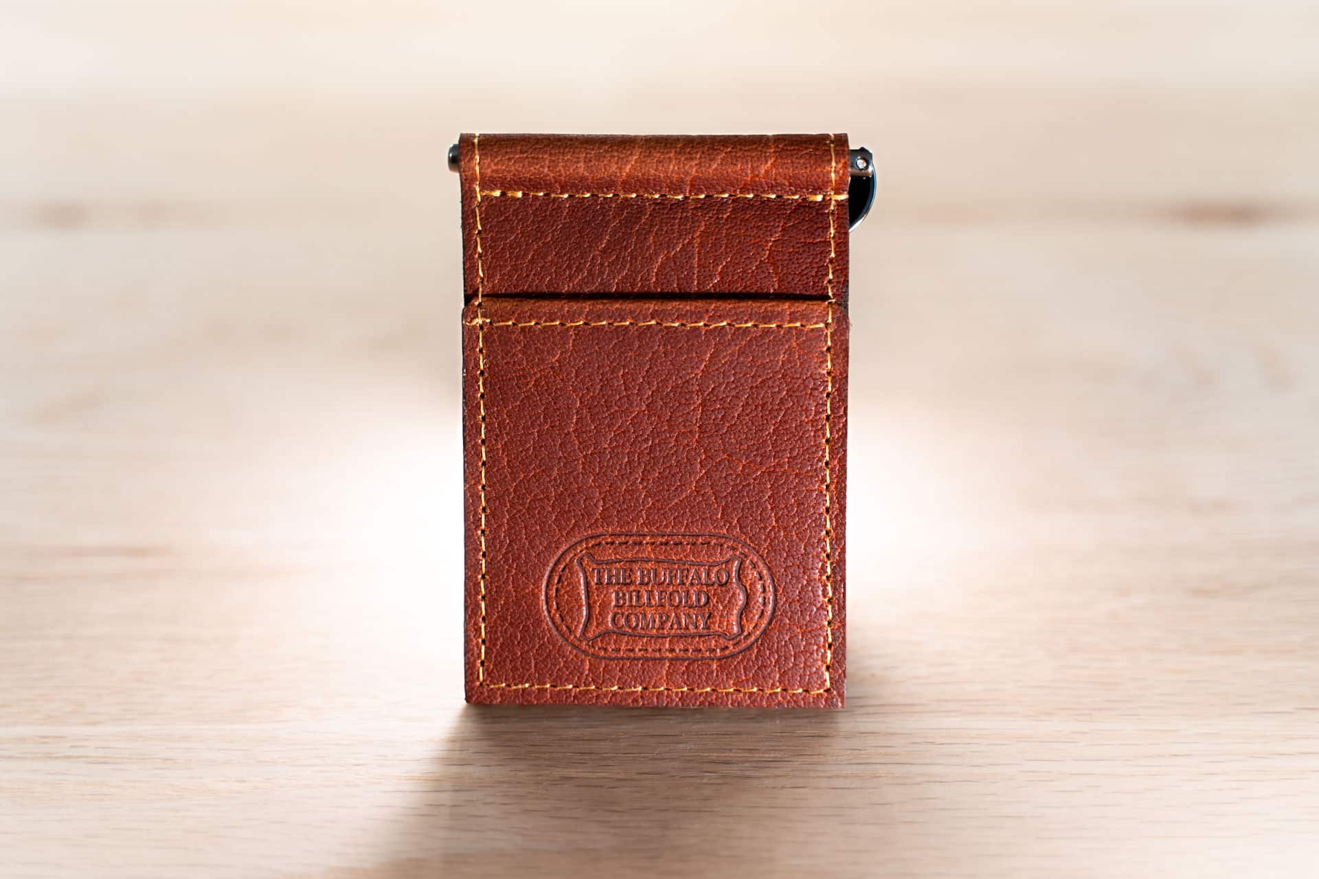 Simply Southern Papa Bear Leather Money Clip Wallet