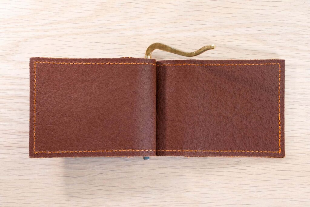 Leather Money Clip Wallet