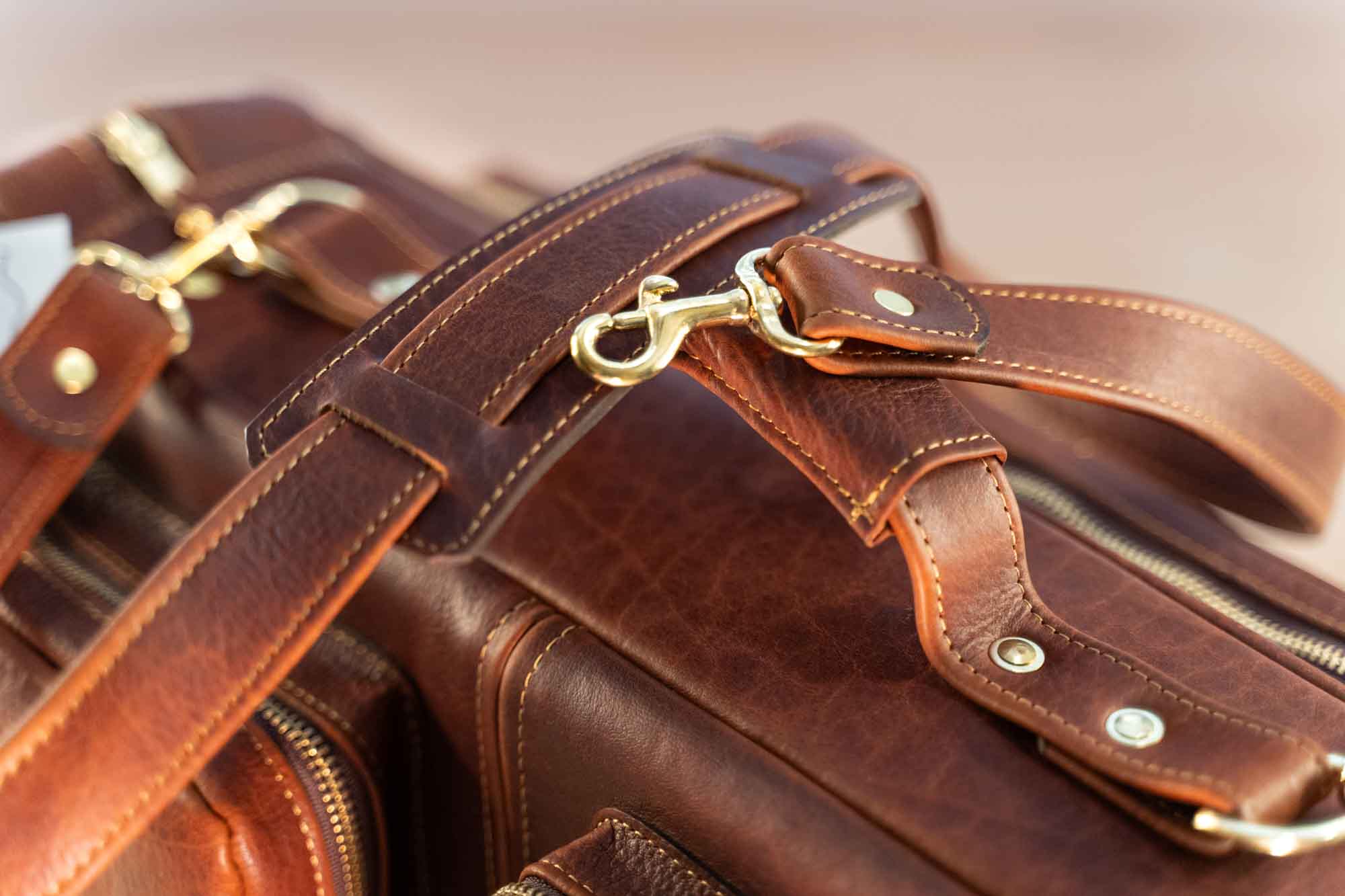 Flight Bag Leather Briefcase