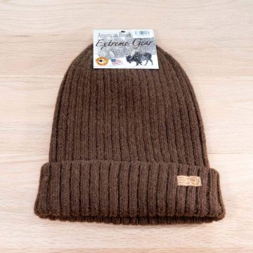 Bison Wool Hat - Made In Usa