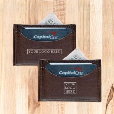 Front Pocket Wallet with Custom Logo - Promotional Business Gift