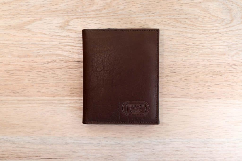 Brown Leather Field Notes Wallet - Made in USA