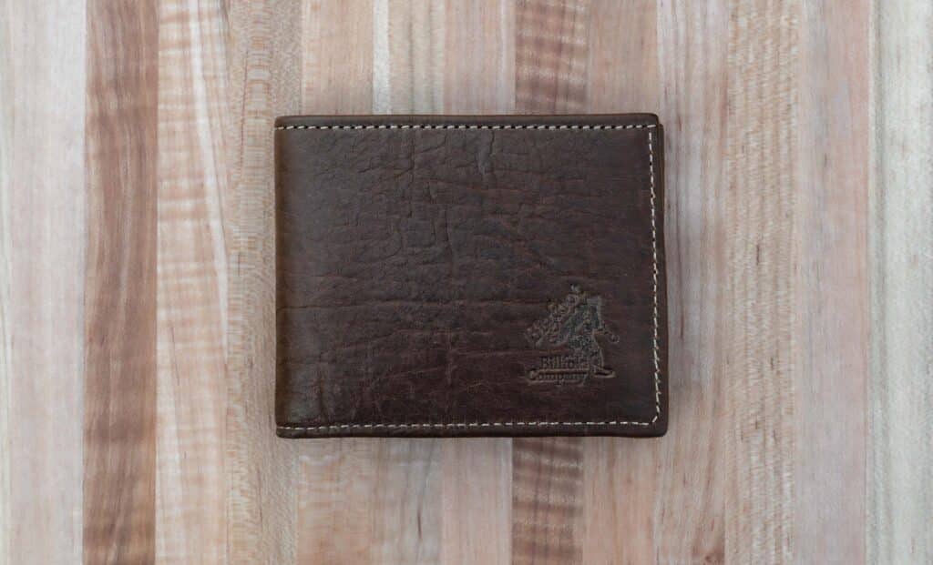 Bigfoot Leather Wallet - Bifold - Brown - Made in USA