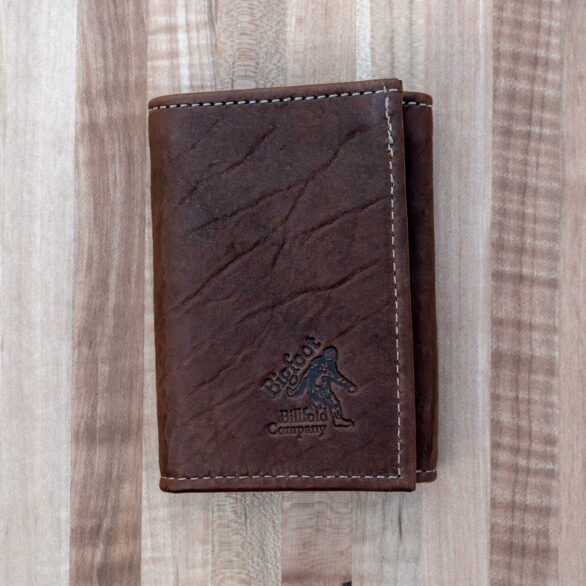 Bigfoot Leather Wallet - Trifold - Made in USA