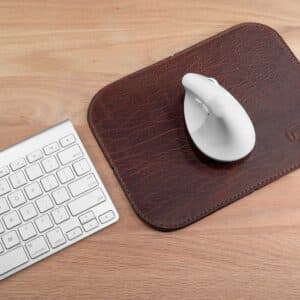 American Chestnut Premium Leather Mouse Pad