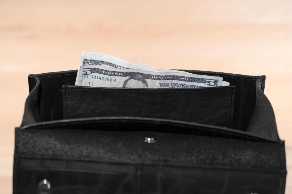 Interior Money/Bill Slot To Hold Cash