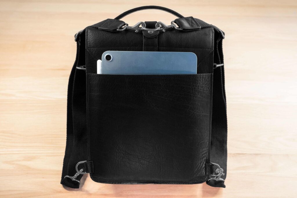 Backpack Comfortably Holds A Standard Sized Ipad Pro
